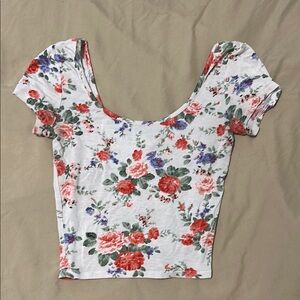 Floral Crop Top